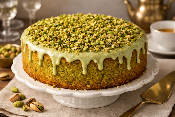 Bolo de Pistache