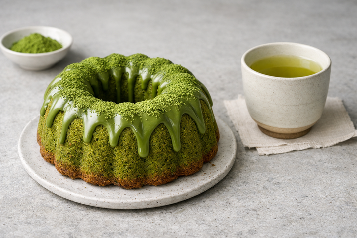 Bolo de Matcha